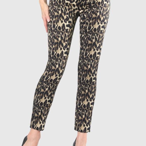 Lisette Pants - Lisette L Montreal Leopard print ankle pants, 4